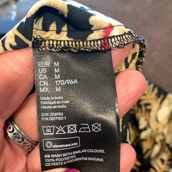 H&M Beautiful Fall Blouse Medium Women - Picture 10 of 12